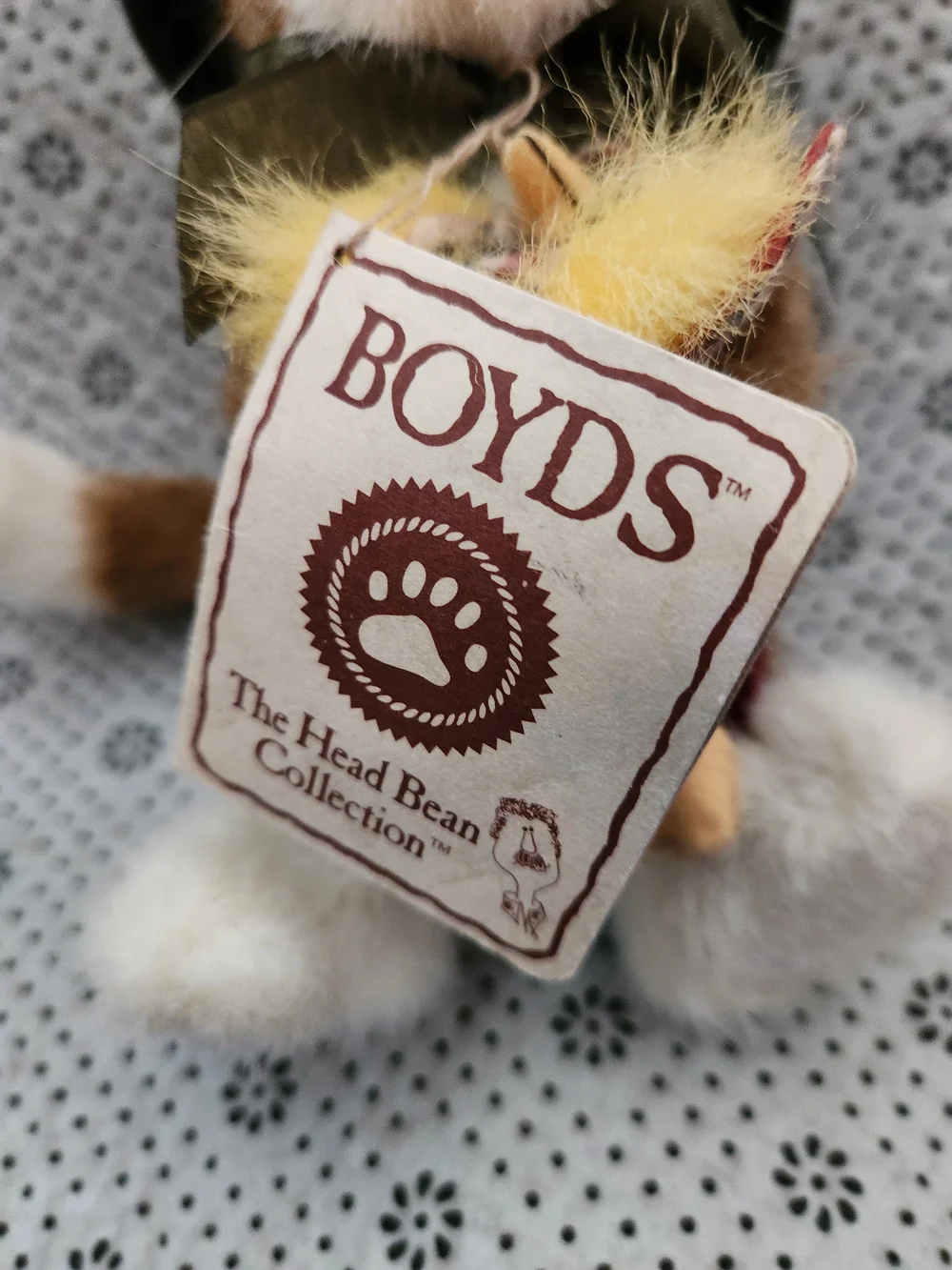 Boyds Bears Clawson Cooper Cat Rooster Plush 904405 NWT Vintage 2003 Jointed 8